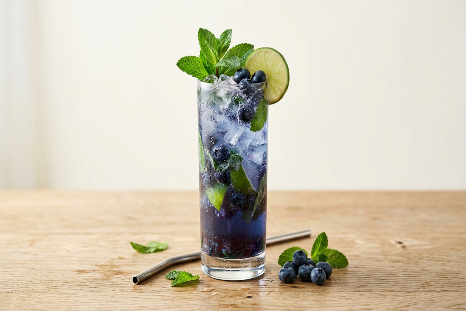 موهيتو توت أزرق