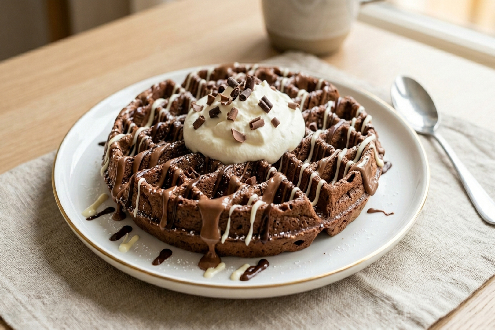 وافل ميكس شوكولاته شمندورة